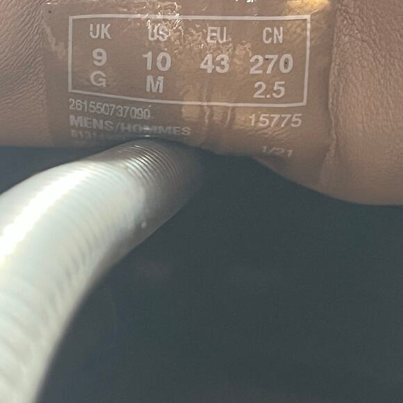 Clarks Mens Chantry Wing Navy Blue Suede Leather Wingtip Oxfords Size 10 - Picture 5 of 8